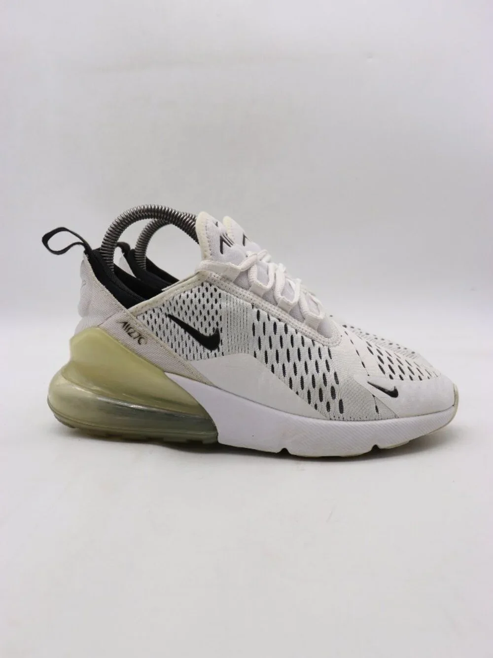 Nike Air Max 270 Women's Size 6 White Running Athletic Sneakers AH6789-100